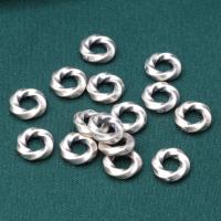 925 Sterling Silver Ring Jump, DIY, αρχικό χρώμα, 7x2mm, Sold Με PC