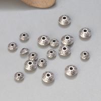 925 Sterling Silver Beads, Antique finish, DIY & different size for choice, original color, Sold By PC