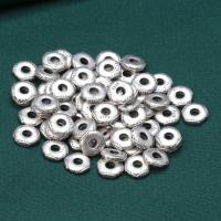 Gasket, 925 Sterling Silver, Antique finish, DIY, original color, 7x1.50mm, Sold By PC