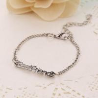 Zinc Alloy Bracelet fashion jewelry nickel lead & cadmium free Length Approx 18 cm Sold By PC