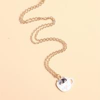 Zinc Alloy Jewelry Necklace with 5cm extender chain fashion jewelry nickel lead & cadmium free Length Approx 45 cm Sold By PC