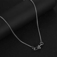 Titanium Steel Necklace, fashion jewelry & for woman, nickel, lead & cadmium free, Sold By PC