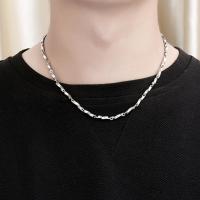 Titan stål halsband, mode smycken & för människan, nickel, bly och kadmium gratis, Säljs av PC