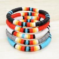 Fashion armbånd smykker, Polymer Clay, mode smykker & Unisex, flere farver til valg, Længde Ca. 18 cm, Solgt af PC