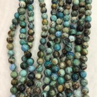 Sea opal pärlor, blå Opal, Rund, DIY & olika storlek för val, blandade färger, Såld Per Ca 38 cm Strand