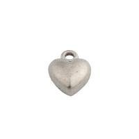 Zinc Alloy Heart Pendler, mode smykker & Unisex, nikkel, bly & cadmium fri, 12x12mm, Hole:Ca. 1mm, Solgt af PC