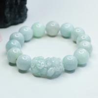 Gemstone Bracelets, Jadeite, fashion jewelry & different size for choice, Length:Approx 17 cm, Sold By PC