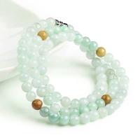 Natural Gemstone Necklace Jadeite fashion jewelry  Length Approx 52 cm Sold By PC