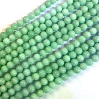 Jadeit Perlen, rund, poliert, DIY & verschiedene Größen vorhanden, verkauft per ca. 38 cm Strang