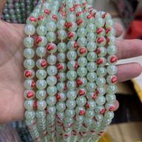 Perles bijoux en porcelaine, Rond, poli, DIY, plus de couleurs à choisir, 8mm, 46PC/brin, Vendu par Environ 38 cm brin