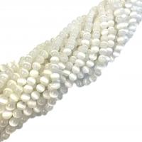 Perline gioielli gemme, Pietra di gesso, Cerchio, lucido, DIY & formato differente per scelta, Venduto per Appross. 38 cm filo