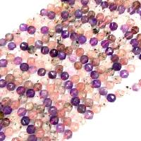 Crystal Beads, Super Seven Crystal, polished, DIY, 8mm, Approx 47PCs/Strand, Sold Per Approx 38 cm Strand