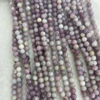 Gemstone Jewelry Beads, Plum Blossom Tourmaline, Round, DIY & different size for choice, mixed colors, Sold Per Approx 38 cm Strand
