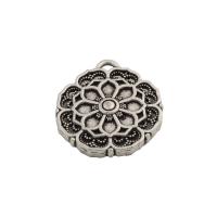 Tibetan Style Pendants, fashion jewelry & Unisex, nickel, lead & cadmium free, 18x16mm, Hole:Approx 2mm, Sold By PC