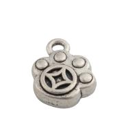 Tibetan Style Pendants, fashion jewelry & Unisex, nickel, lead & cadmium free, 13x10mm, Hole:Approx 2mm, Sold By PC