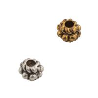 Tibetan Style Jewelry Beads, fashion jewelry & DIY, more colors for choice, nickel, lead & cadmium free, 4x3mm, Hole:Approx 1mm, Sold By PC