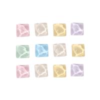 Fashion Resin Cabochons, Square, DIY, more colors for choice, 16x15mm, Approx 50PCs/Bag, Sold By Bag