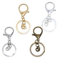 Zinc Alloy Key Clasp plated DIY Approx Sold By Bag