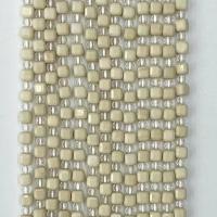 Perles en marbre naturel, marbre de naturel, cadre, DIY & normes différentes pour le choix, blanc, Trou:Environ 1.2mm, Vendu par Environ 38-39 cm brin