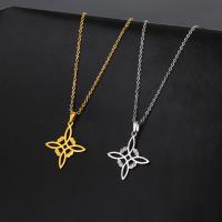 Stainless Steel Jewelry Necklace 304 Stainless Steel with 5cm extender chain plated fashion jewelry & for woman & hollow nickel lead & cadmium free Length Approx 45 cm Sold By PC