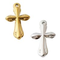 Stainless Steel Cross Pendants 304 Stainless Steel plated DIY Approx 2mm Sold By PC