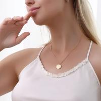 Ожерелья из латуни, Латунь, ювелирные изделия моды, не содержит никель, свинец, продается PC