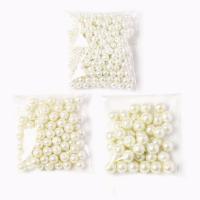 ABS Plastic Pearl Beads, DIY & different size for choice, 100PCs/Bag, Sold By Bag