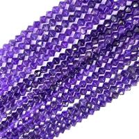 Natural Amethyst Beads, polished, DIY & faceted, 8mm, Approx 47PCs/Strand, Sold Per Approx 38 cm Strand