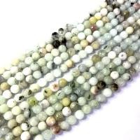 Jade helmiä, Pyöreä, kiiltävä, tee-se-itse & erikokoisia valinnalle & kasvot, Myyty Per N. 38 cm Strand