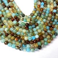 Achat Perlen, rund, poliert, DIY & verschiedene Größen vorhanden & facettierte, keine, verkauft per ca. 38 cm Strang