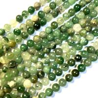 Natural Chalcedony Bead Green Calcedony Round polished DIY 8mm Sold Per Approx 38 cm Strand