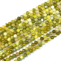 Naturlige Lace Agate perler, blonde agat, Runde, poleret, du kan DIY & forskellig størrelse for valg, Solgt Per Ca. 38 cm Strand