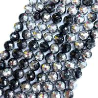 Achat Perlen, rund, poliert, DIY & verschiedene Größen vorhanden, verkauft per ca. 38 cm Strang