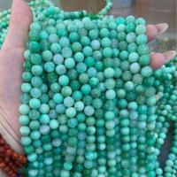 Natural Jade Beads, Australia Jade, Round, DIY, green, 8mm, Sold Per Approx 38 cm Strand