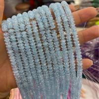 Perles en verre de mode, abaque, envoyé au hasard & DIY & normes différentes pour le choix, couleurs mélangées, Vendu par Environ 38 cm brin