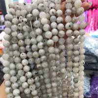 Perles Pierre de lune, Moonstone, Rond, DIY & normes différentes pour le choix, couleurs mélangées, Vendu par Environ 38 cm brin