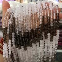 Perles en verre de mode, Rond, DIY & normes différentes pour le choix, couleurs mélangées, Vendu par Environ 38 cm brin