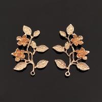 Hair Stick Findings Zinc Alloy Leaf plated DIY Sold By PC