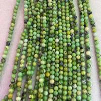 Perles en jade, Australie Jade, Rond, DIY & normes différentes pour le choix, vert, Vendu par Environ 38 cm brin