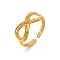 Edelstahl Ringe, 304 Edelstahl, Nummer 8, Modeschmuck & für Frau, keine, inner diameter 17mm, verkauft von PC