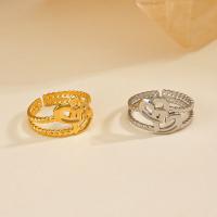 Edelstahl Ringe, 304 Edelstahl, Herz, Modeschmuck & für Frau, keine, inner diameter 17mm, verkauft von PC