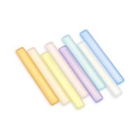 Hair Clip Findings, Acrylic, Rectangle, injection moulding, DIY, more colors for choice, 66x9mm, Approx 50PCs/Bag, Sold By Bag