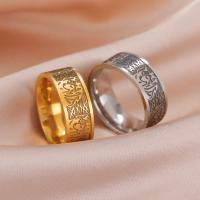 Палец кольцо из нержавеющей стали, Нержавеющая сталь 304, Другое покрытие, ювелирные изделия моды & Мужская & разный размер для выбора, Много цветов для выбора, не содержит никель, свинец, width:7.9mm, продается PC