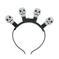 Polystyrene Hair Band, handmade, with LED light & Unisex & Halloween Jewelry Gift & different styles for choice, 210x210mm, Sold By PC