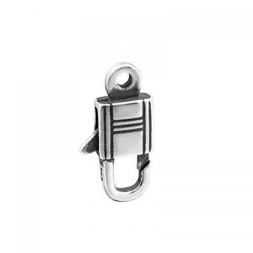 925 Sterling Silver Spring Buckle, vintage & DIY & different styles for choice, Sold By PC