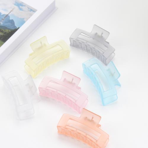 Plastic Hair Claw Clip, Koreansk stil & forskellige stilarter for valg & for kvinde, 110mm, Solgt af PC