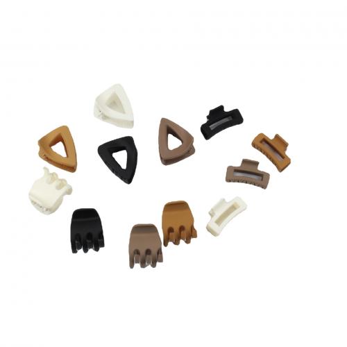 Plastic Hair Claw Clip, Korean style & different styles for choice & for woman, 45mm, Sold By PC