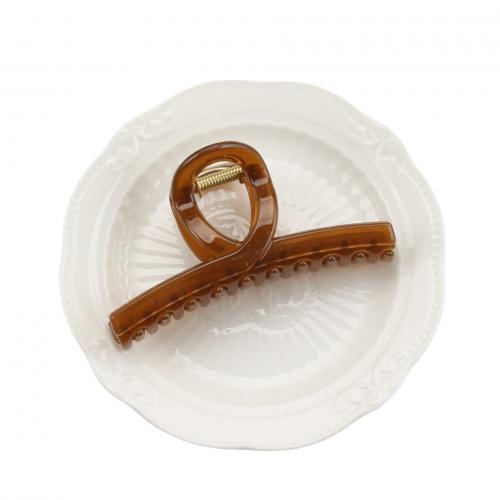 Plastic Hair Claw Clip Korean style & for woman 110mm Sold By PC
