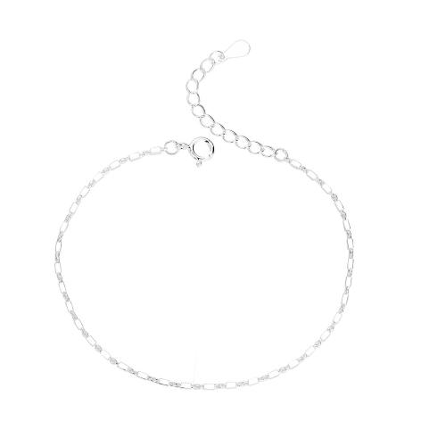 925 Sterling Silver Bangle Bracelet, with 1.57inch extender chain, plated, fashion jewelry & for woman, more colors for choice, nickel, lead & cadmium free, Length:Approx 5.9 Inch, Sold By PC