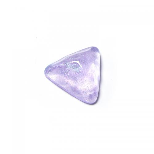 Acrylic Cabochons, Triangle, DIY, more colors for choice, 18x20mm, Approx 50PCs/Bag, Sold By Bag